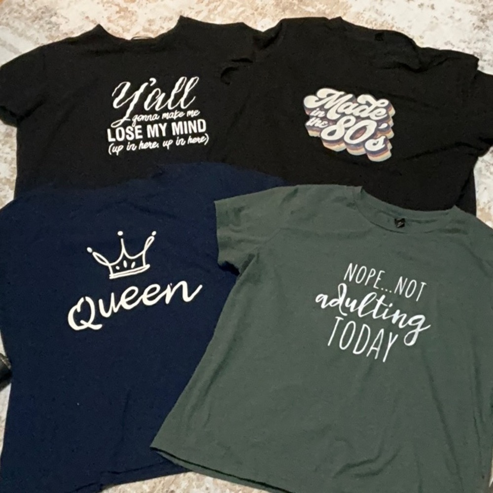 SHEIN Graphic T-shirt Combo